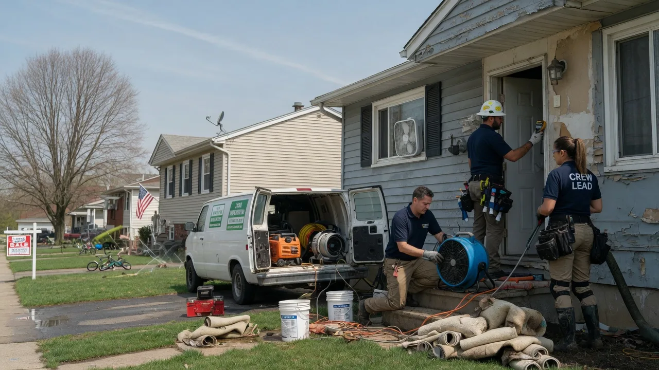 Flood Cleanup in Toms River, NJ near me